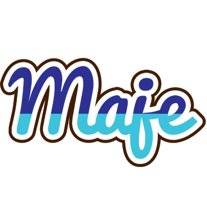 Maje raining logo