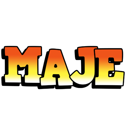 Maje sunset logo