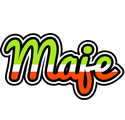 Maje superfun logo