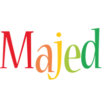 Majed birthday logo