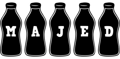 Majed bottle logo