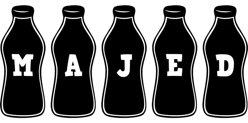 Majed bottle logo