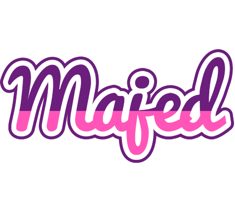 Majed cheerful logo