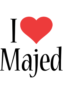 Majed i-love logo