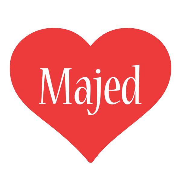 Majed love logo