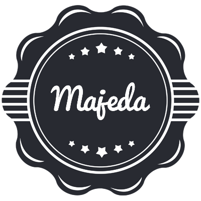 Majeda badge logo