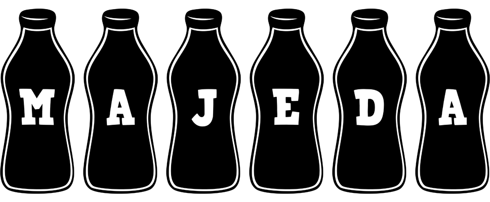 Majeda bottle logo