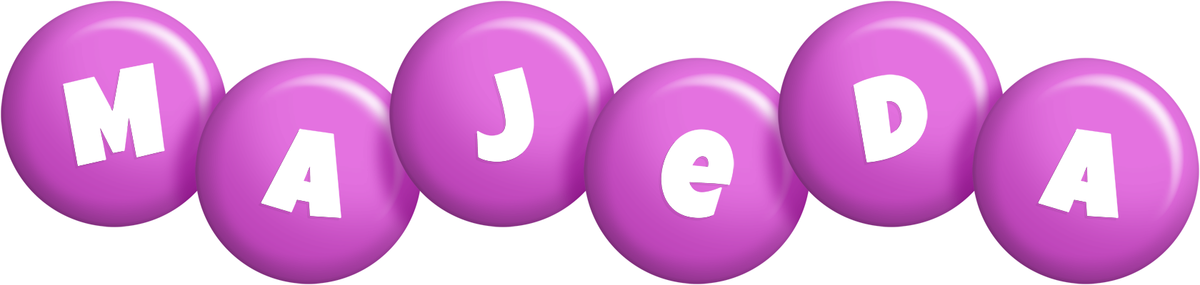 Majeda candy-purple logo