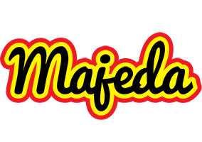 Majeda flaming logo