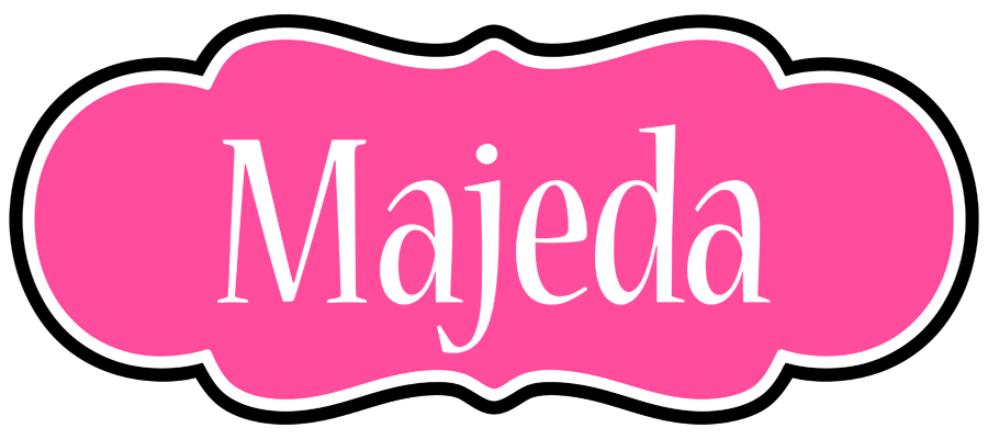 Majeda invitation logo