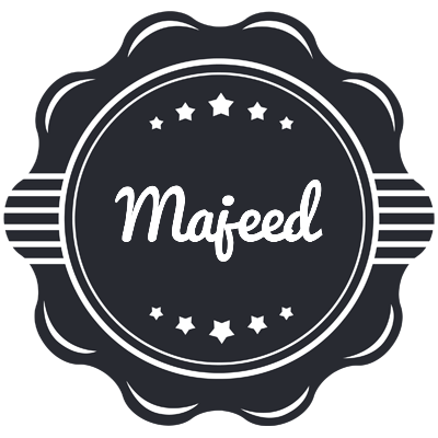 Majeed badge logo