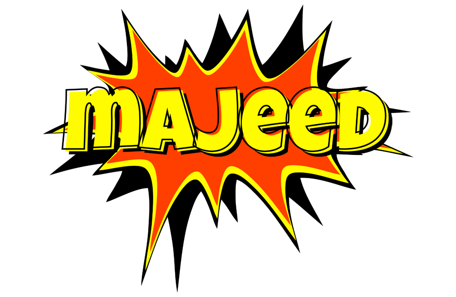 Majeed bazinga logo