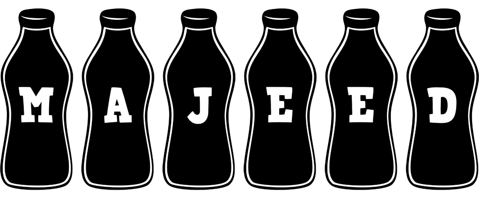 Majeed bottle logo