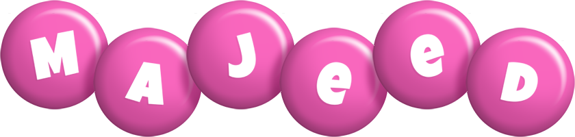 Majeed candy-pink logo