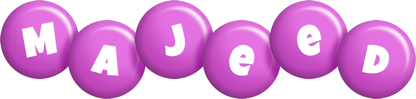 Majeed candy-purple logo