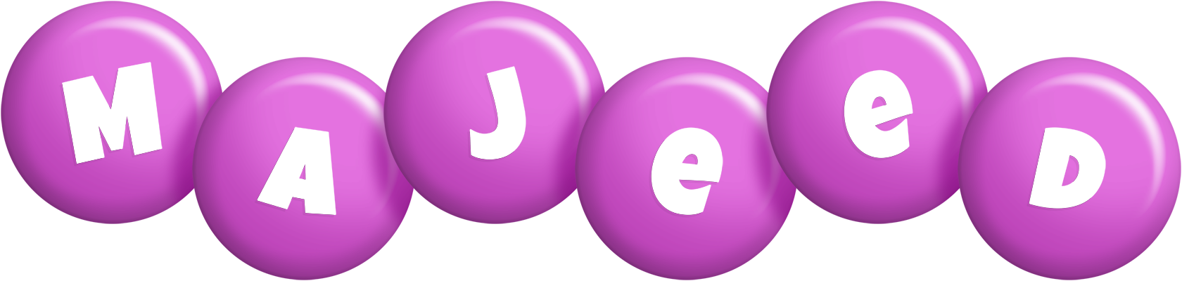 Majeed candy-purple logo