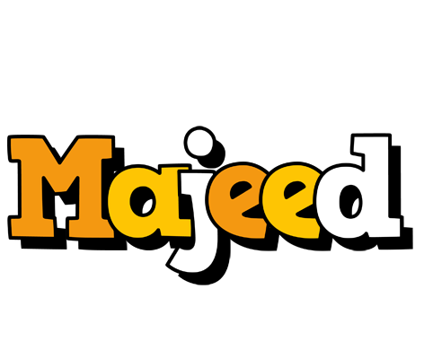 Majeed cartoon logo
