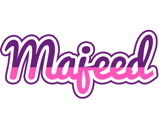 Majeed cheerful logo
