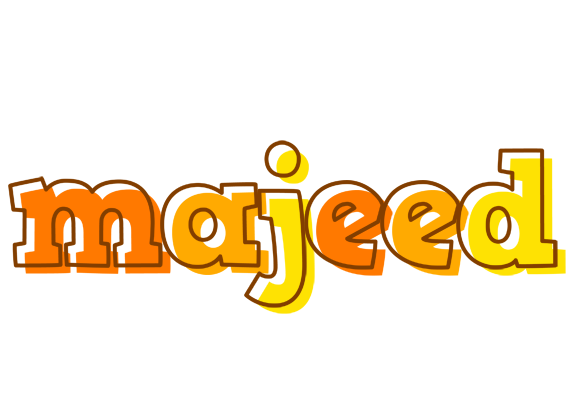 Majeed desert logo