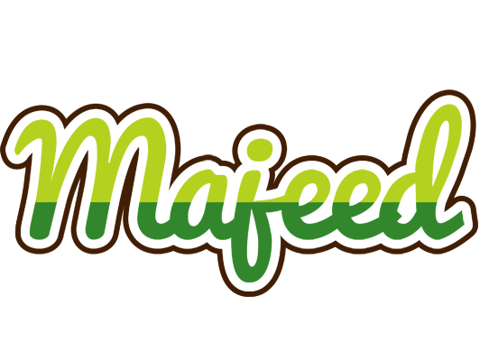 Majeed golfing logo