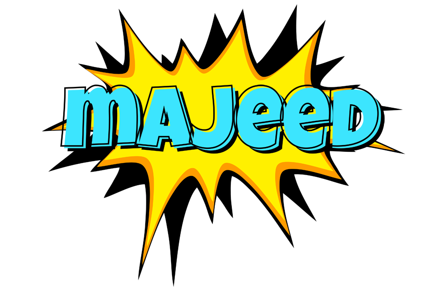Majeed indycar logo