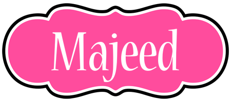 Majeed invitation logo