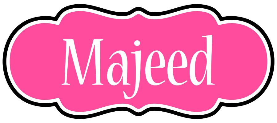 Majeed invitation logo
