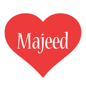 Majeed love logo