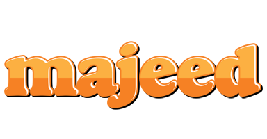 Majeed orange logo