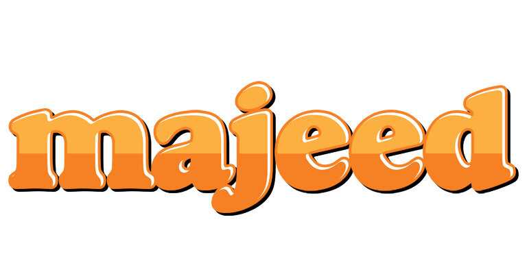 Majeed orange logo