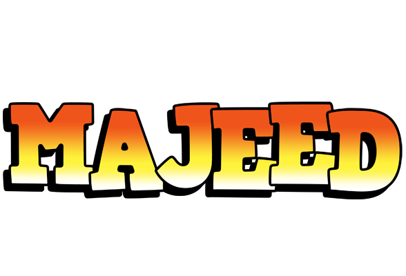 Majeed sunset logo