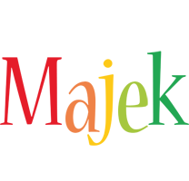 Majek birthday logo