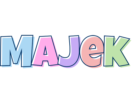 Majek pastel logo