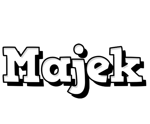 Majek snowing logo