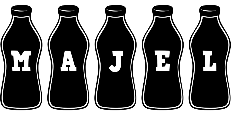 Majel bottle logo