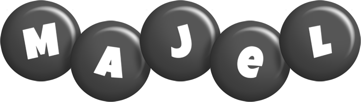 Majel candy-black logo