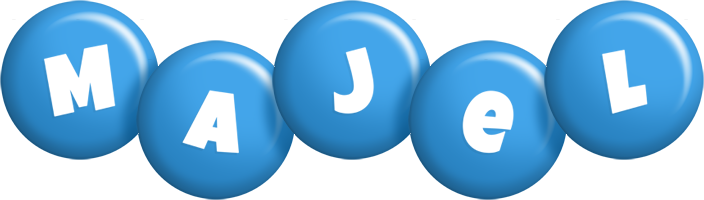 Majel candy-blue logo