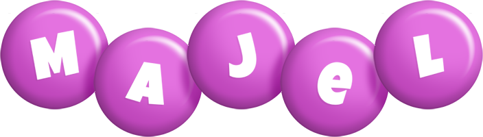 Majel candy-purple logo