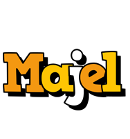 Majel cartoon logo