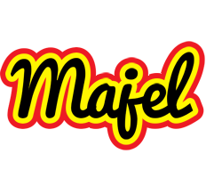 Majel flaming logo
