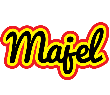 Majel flaming logo