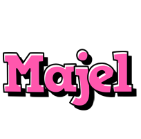 Majel girlish logo