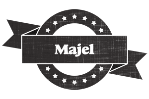 Majel grunge logo