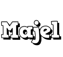 Majel snowing logo