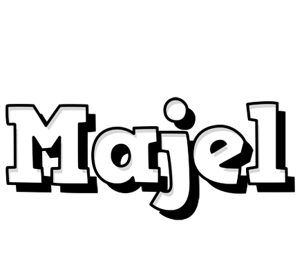 Majel snowing logo