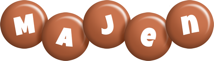 Majen candy-brown logo