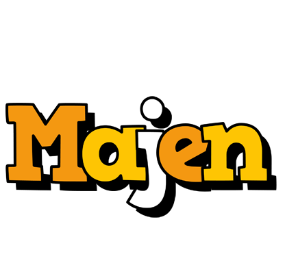 Majen cartoon logo