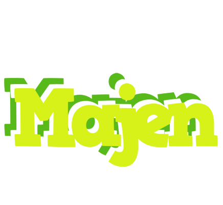 Majen citrus logo