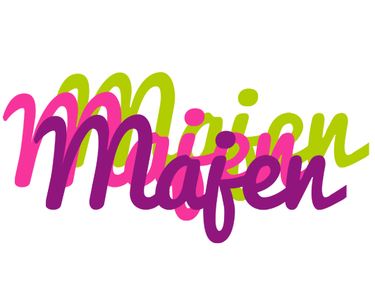 Majen flowers logo
