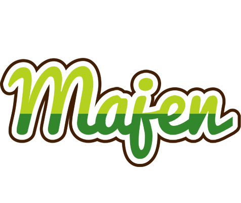 Majen golfing logo